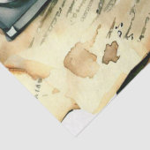 "Journey-geïnspireerd: avontuur wacht" Tissuepapier (Detail)