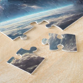 Journey of Angels Star Beings Through Cosmic Veil Legpuzzel (Zijkant)