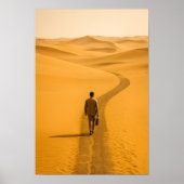 Journey Through the Desert Poster (Voorkant)