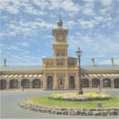 Journey through Time at Albury Station Sticker (Voorkant)