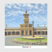 Journey through Time at Albury Station Sticker (Vel)