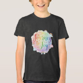 Journey to Joy Tri-Blend Shirt (Voorkant)