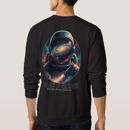 Journey to the Stars Space Exploration Emblem Trui (Achterkant)