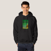 Journey to Venus Retro  Space Planet Hoodie (Voorkant volledig)