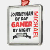 Journeyman houdt van videospellen spelen metalen ornament (Links)