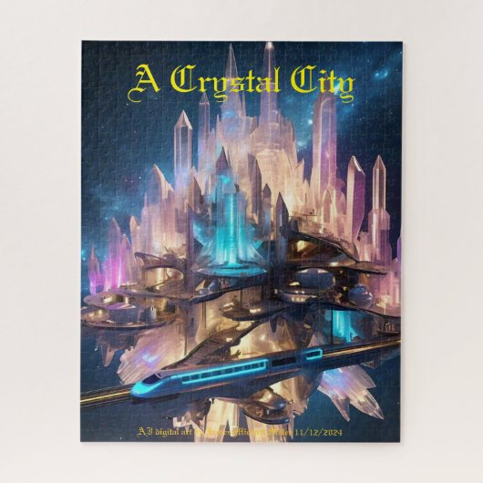 Journeys houdt van puzzel kunst (Verticaal)