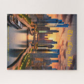 Journeys houdt van puzzel kunst (Horizontaal)