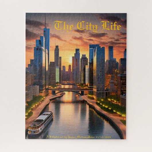 Journeys houdt van puzzel kunst legpuzzel (Verticaal)