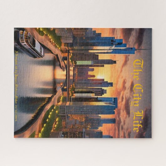 Journeys houdt van puzzel kunst legpuzzel (Horizontaal)