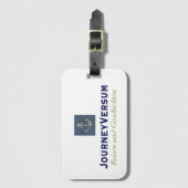 JourneyVersum Logo - Gepäckanhänger Bagagelabel (Voorkant (verticaal))