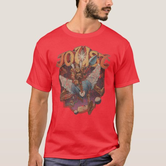 Joust Attack 1982 familie T-shirt (Voorkant)