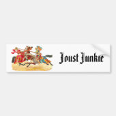 Joust Junkie Bumpersticker (Voorkant)