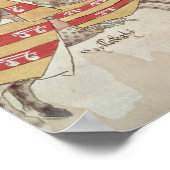 Jousting Knachten uit het boek van Sir Thomas Holm Poster (Hoek)