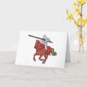 Jousting Knight Kaart (Gele Bloem)