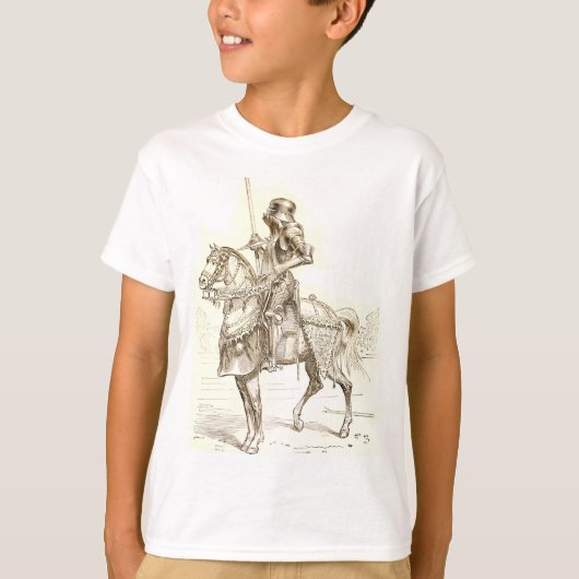 Jousting Knight T-shirt (Voorkant)