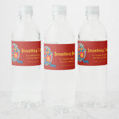 Jousting sap ridders waterlabels waterfles etiket (Flessen)