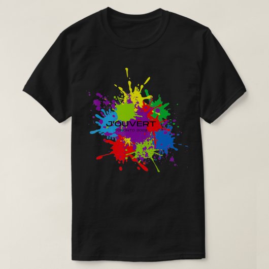 J'OUVERT TORONTO T-SHIRT (Design voorkant)