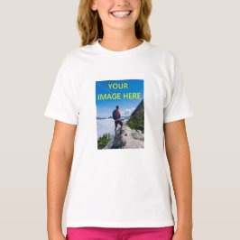 Jouw aangepaste foto, jouw afbeelding hier T-shirt