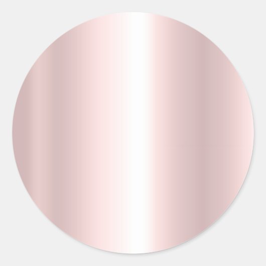 Jouw aangepaste tekst stijlvolle sjabloon blanco r ronde sticker (Voorkant)