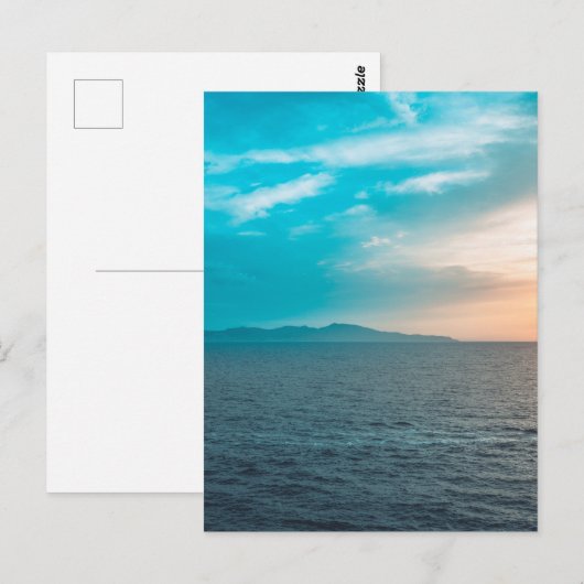 Jouw afbeelding hier aangepaste foto kerstkaart briefkaart (Voorkant / Achterkant)