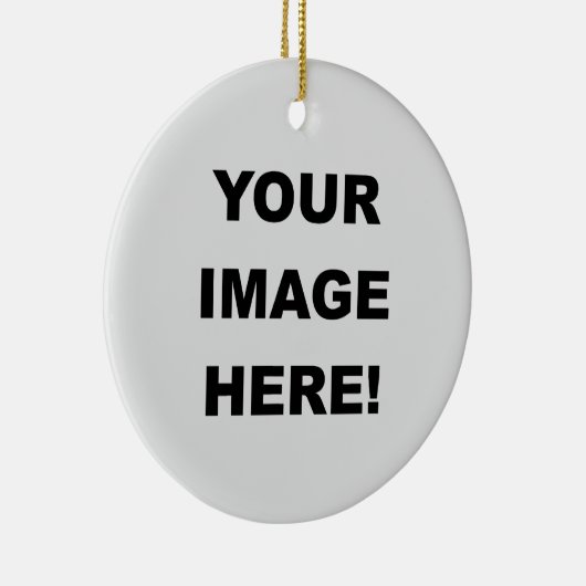Jouw afbeelding hier keramisch ornament (Rechts)