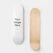 Jouw afbeelding hier persoonlijk skateboard (Voorkant)
