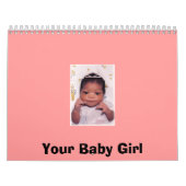 Jouw baby Girl Kalender (Hoes)