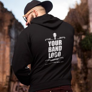 Jouw Band Logo - Kies Je Kleur Zip Hoodie