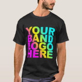 JOUW BAND LOGO T-SHIRT (Voorkant)