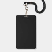 Jouw bandlogo badge (Achterkant met lanyard)