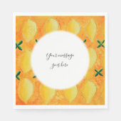 Jouw bericht Lemons Servet (Voorkant)