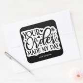 Jouw bestelling maakte mijn dag sticker (Envelop)