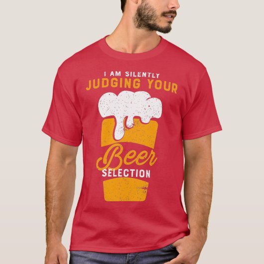 Jouw bierselectie is Funny Beer Drink Craft T-shirt (Voorkant)