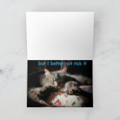 Jouw cadeau? Waarom het riskeren Kaart (Binnen)