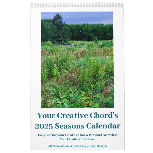 Jouw Creatieve Chord 2025 Seizoenen Kalender (Hoes)