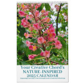 Jouw Creatieve Chord Bloemen 2025 Kalender (Hoes)