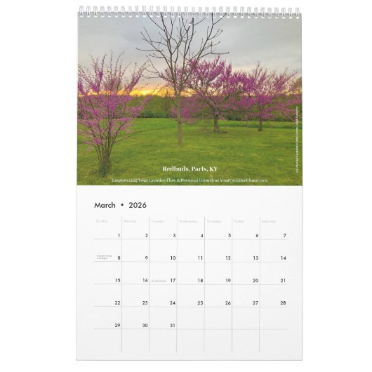 Jouw Creatieve Chord Bloemen 2025 Kalender (Mar 2026)