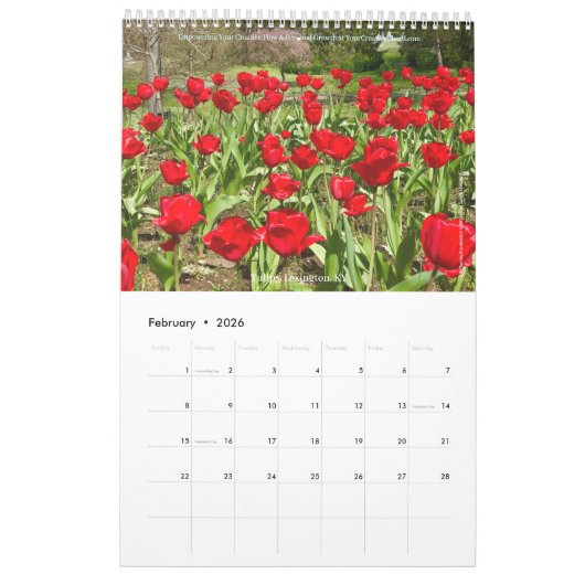 Jouw Creatieve Chord Bloemen 2025 Kalender (Feb 2026)