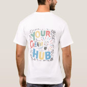 ✅👕Jouw Creatieve Hub T-Shirt Ontwerp👕✅ (Achterkant)