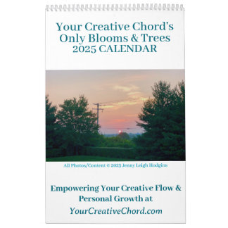 Jouw Creative Chord 2025 Alleen Blooms & Trees Kalender