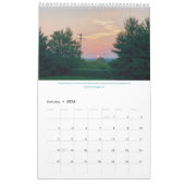 Jouw Creative Chord 2025 Alleen Blooms & Trees Kalender (Jan 2026)