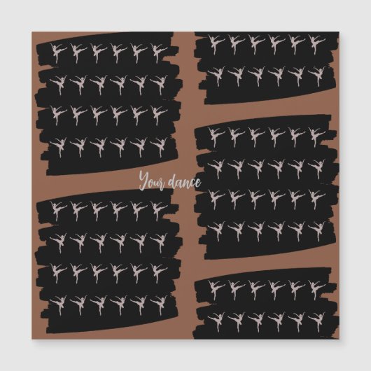 Jouw Dance magneet (Voorkant)