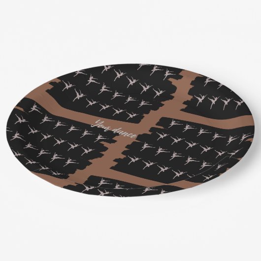 Jouw dans papieren bordje (Gekanteld)