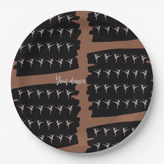 Jouw dans papieren bordje (Voorkant)