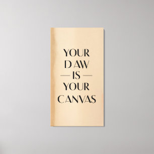 Jouw DAW is jouw canvas Afdruk