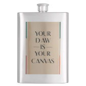 Jouw DAW is jouw canvas Flacon (Voorkant)