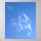 Jouw dromen zijn de Chariots van je soep Poster (Voorkant)