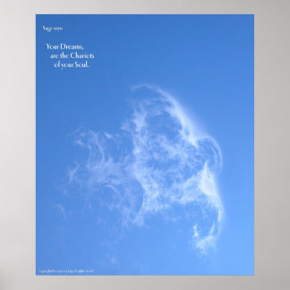 Jouw dromen zijn de Chariots van je soep Poster