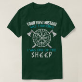 Jouw eerste fout Viking T-shirt (Design voorkant)