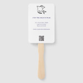 Jouw eigen fotokerk handwaaier (Achterkant)